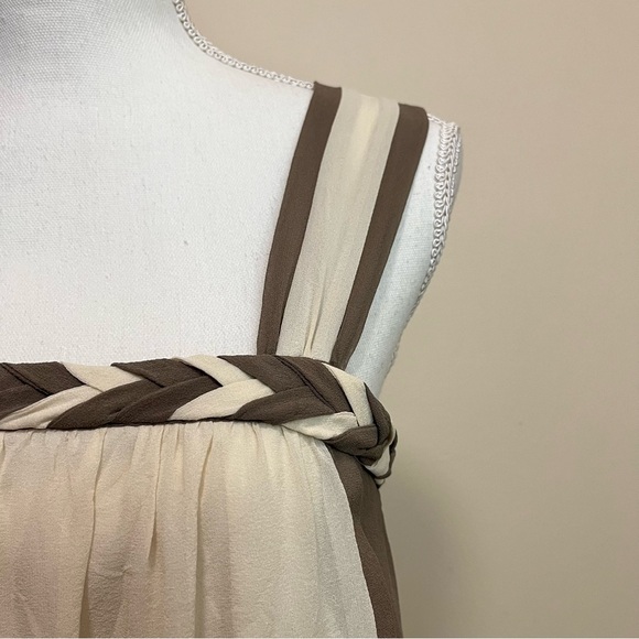 Kensie 100% Silk Braided Tank Top - Picture 3 of 12